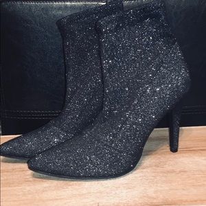 Sparkling Sock Heel